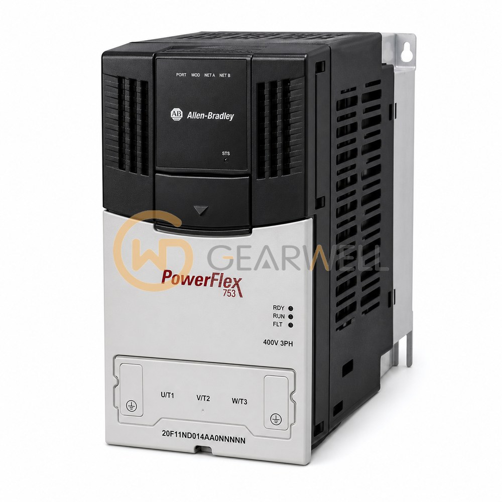 Allen-Bradley 20F11ND014AA0NNNNN PowerFlex 753 480 V AC 10 hp AC Drive