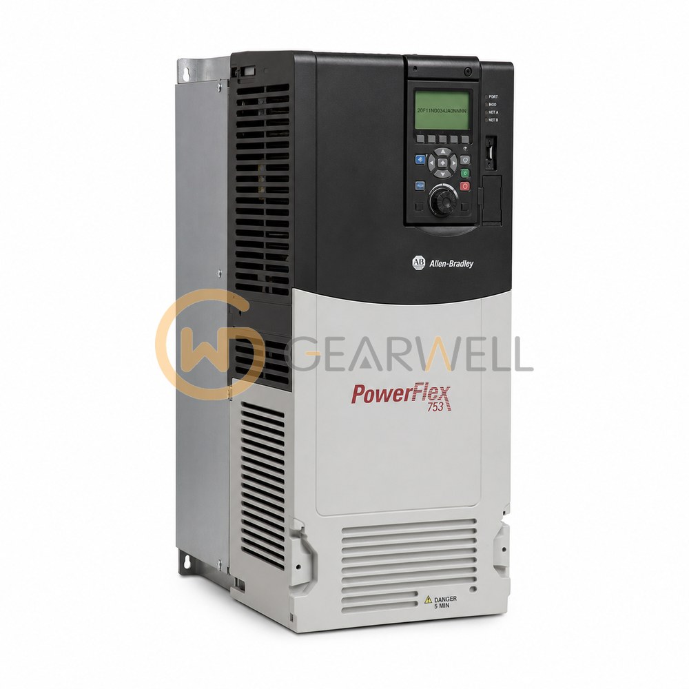 Allen-Bradley 20F11ND034JA0NNNNN PowerFlex 753 480 V AC 25 hp AC Drive