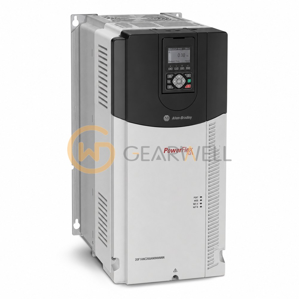 Allen-Bradley 20F1ANC260AN0NNNNN PowerFlex 753 400 V AC 132 kW AC Drive