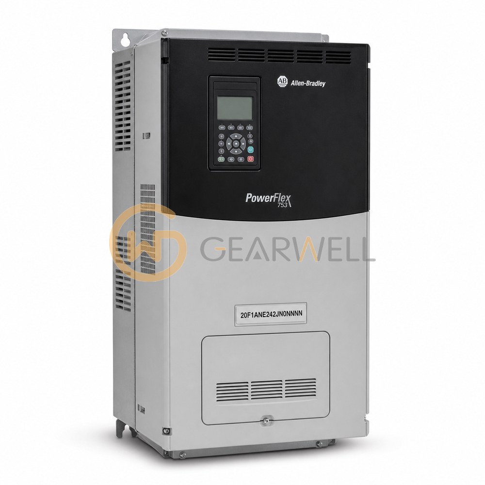 Allen-Bradley 20F1ANE242JN0NNNNN PowerFlex 753 600 V AC 250 hp AC Drive
