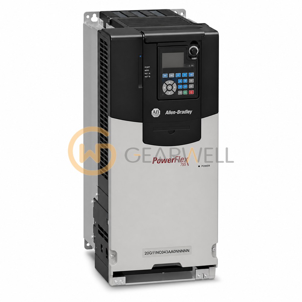 Allen-Bradley 20G11NC043AA0NNNNN PowerFlex 755 400 V AC 22 kW AC Drive