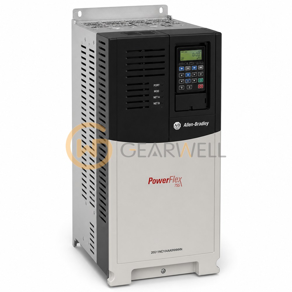 Allen-Bradley 20G11NC104AA0NNNNN PowerFlex 755 400 V AC 55 kW AC Drive