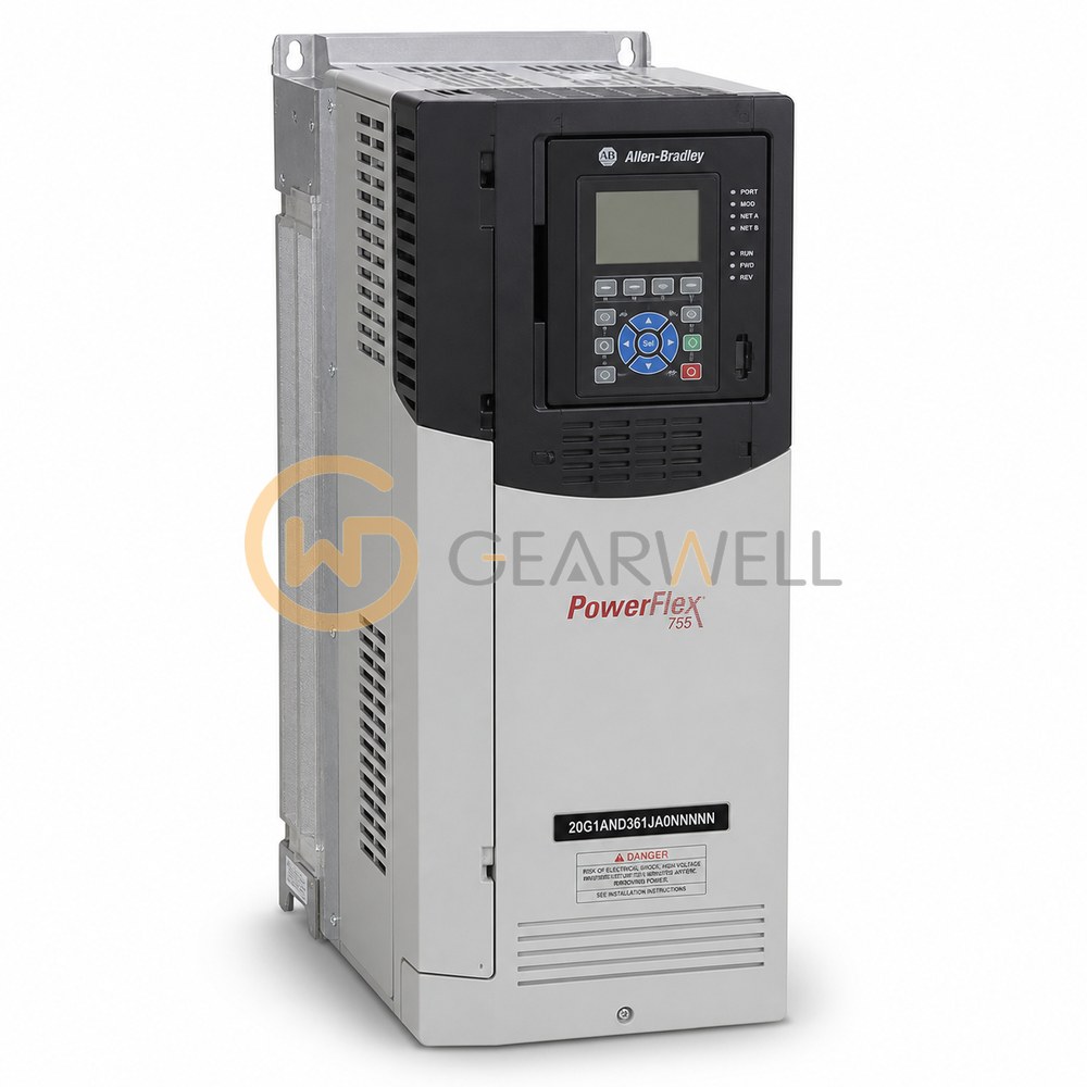 Allen-Bradley 20G1AND361JA0NNNNN PowerFlex 755 480 V AC 300 hp AC Drive