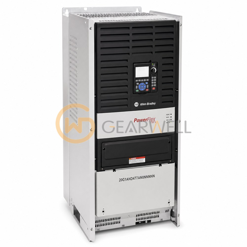 Allen-Bradley 20G1AND477AN0NNNNN PowerFlex 755 480 V AC 400 hp AC Drive