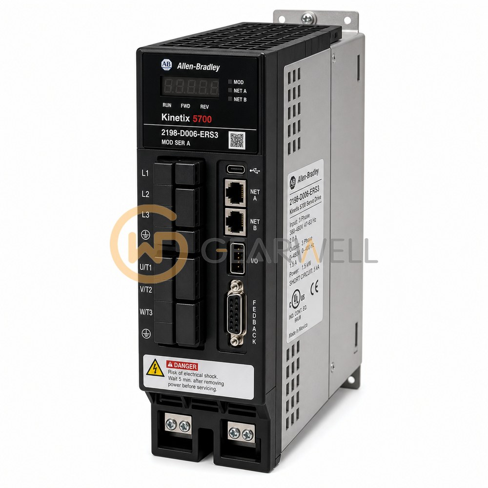 Allen-Bradley 2198-D006-ERS3 Kinetix 5700 Dual-Axis Servo Inverter