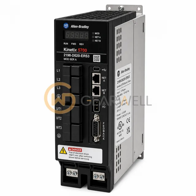 Allen-Bradley 2198-D020-ERS3 Kinetix 5700 Dual-Axis Servo Inverter