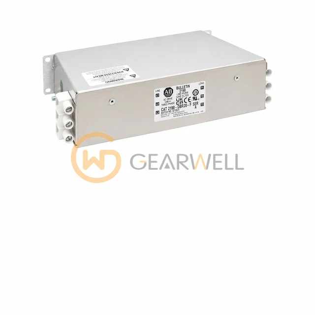 Allen-Bradley 2198-DBR20-F Three-Phase EMC Line Filter
