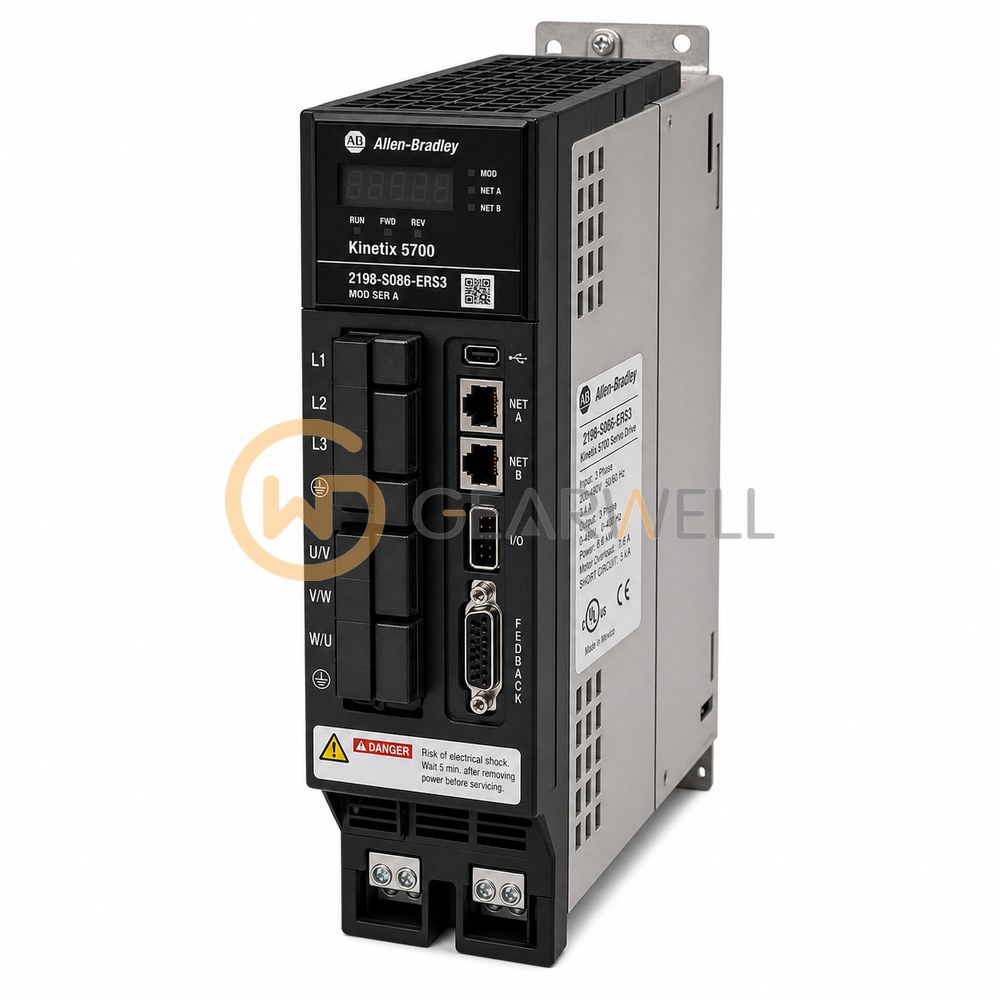 Allen-Bradley 2198-S086-ERS3 Kinetix 5700 Single-Axis Servo Inverter