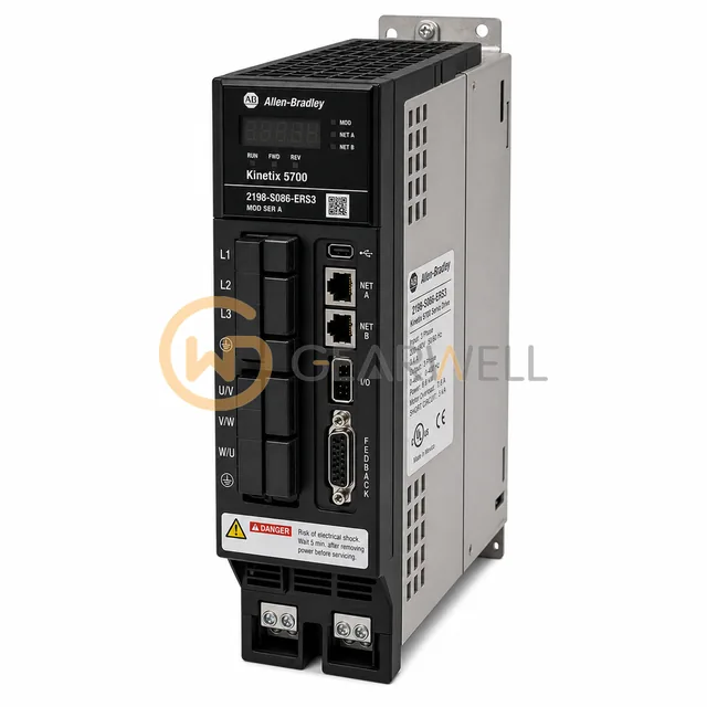 Allen-Bradley 2198-S086-ERS3 Kinetix 5700 Single-Axis Servo Inverter