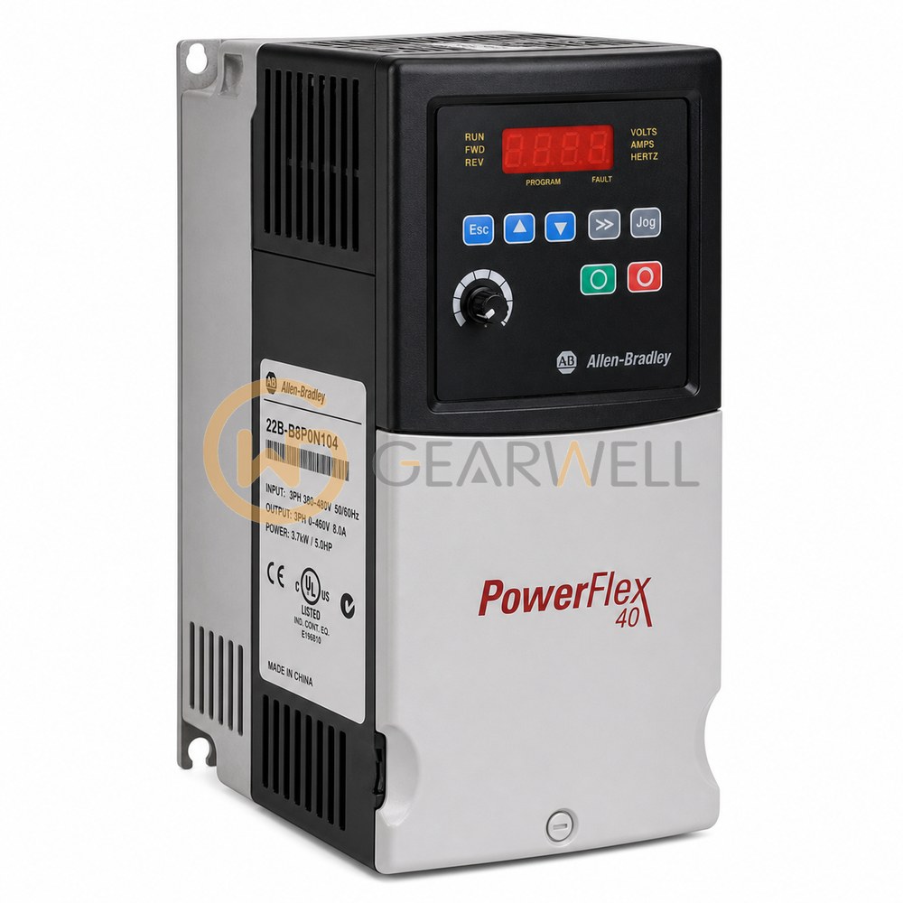Allen-Bradley 22B-B8P0N104 PowerFlex 40 1.5 kW AC Drive