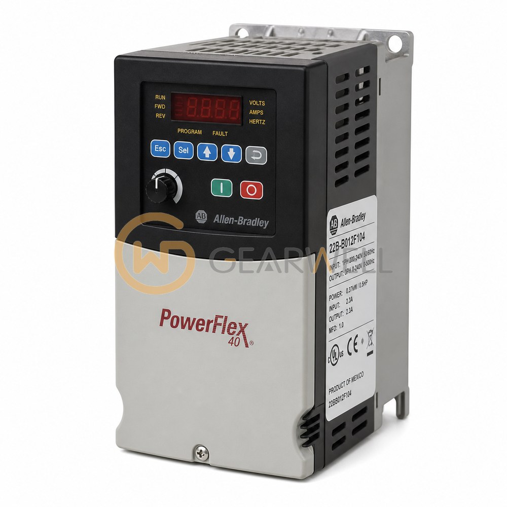 Allen-Bradley 22B-B012F104 PowerFlex 40 2.2 kW AC Drive