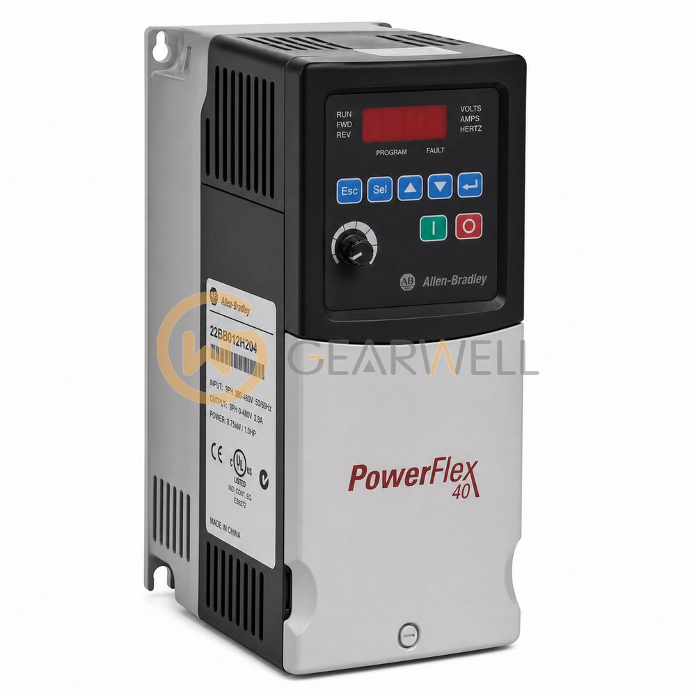 Allen-Bradley 22B-B012H204 PowerFlex 40 2.2 kW AC Drive