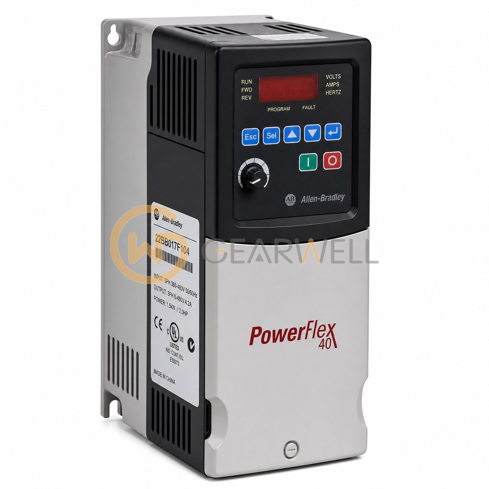 Allen-Bradley 22B-B017F104 PowerFlex 40 3.7 kW AC Drive