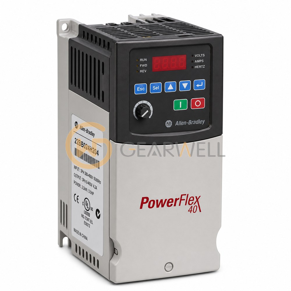 Allen-Bradley 22B-B024H204 PowerFlex 40 5.5 kW AC Drive