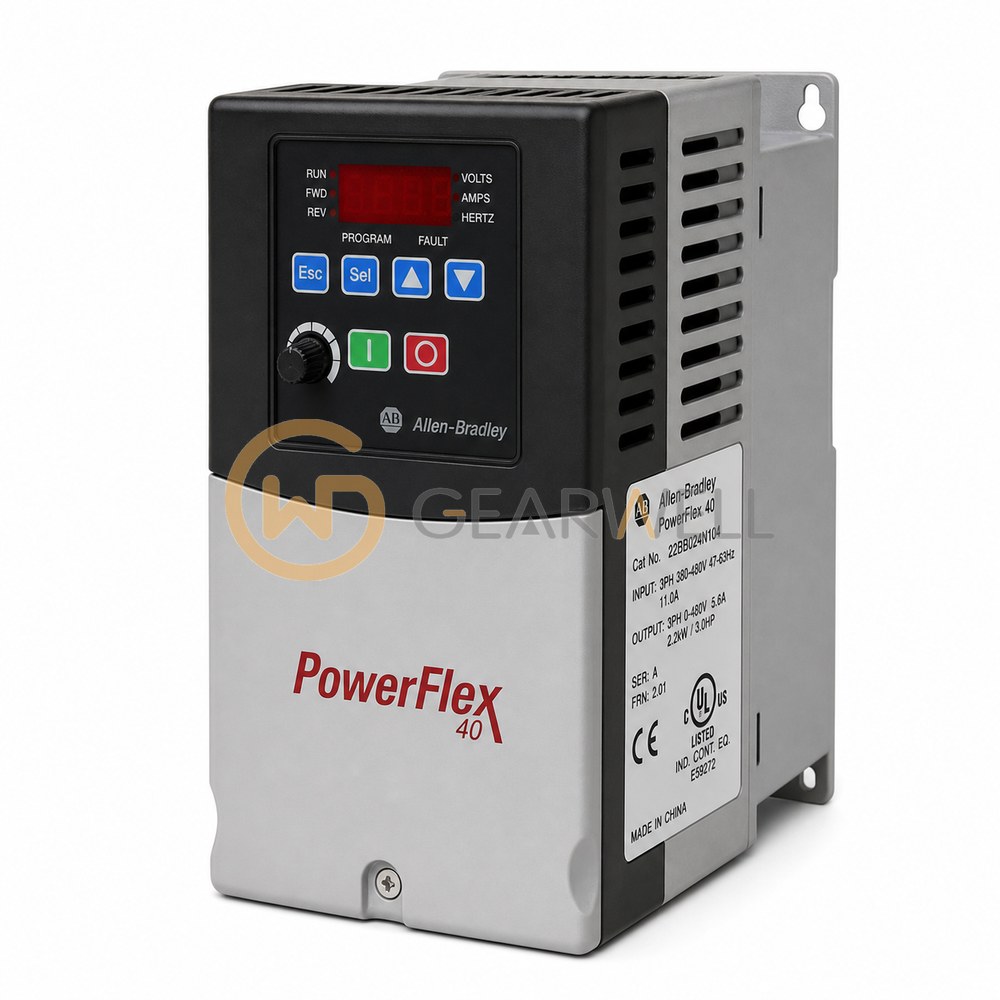 Allen-Bradley 22B-B024N104 PowerFlex 40 5.5 kW AC Drive