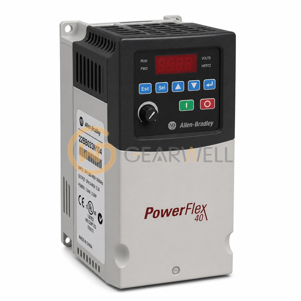Allen-Bradley 22B-B033N104 PowerFlex 40 7.5 kW AC Drive