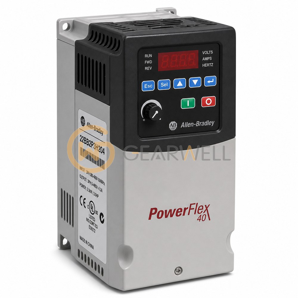 Allen-Bradley 22B-B2P3H204 PowerFlex 40 0.4 kW AC Drive