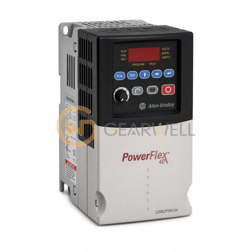 Allen-Bradley 22B-B2P3N104 PowerFlex 40 0.4 kW AC Drive