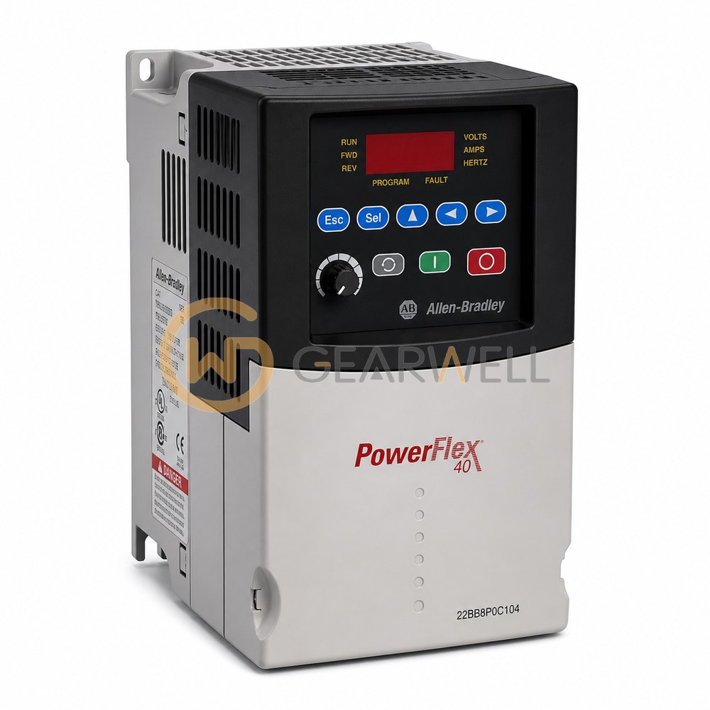 Allen-Bradley 22B-B8P0C104 PowerFlex 40 1.5 kW AC Drive