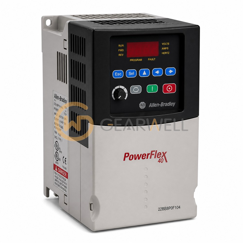 Allen-Bradley 22B-B8P0F104 PowerFlex 40 1.5 kW AC Drive
