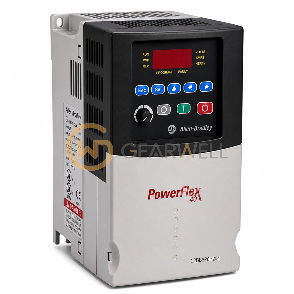 Allen-Bradley 22B-B8P0H204 PowerFlex 40 1.5 kW AC Drive
