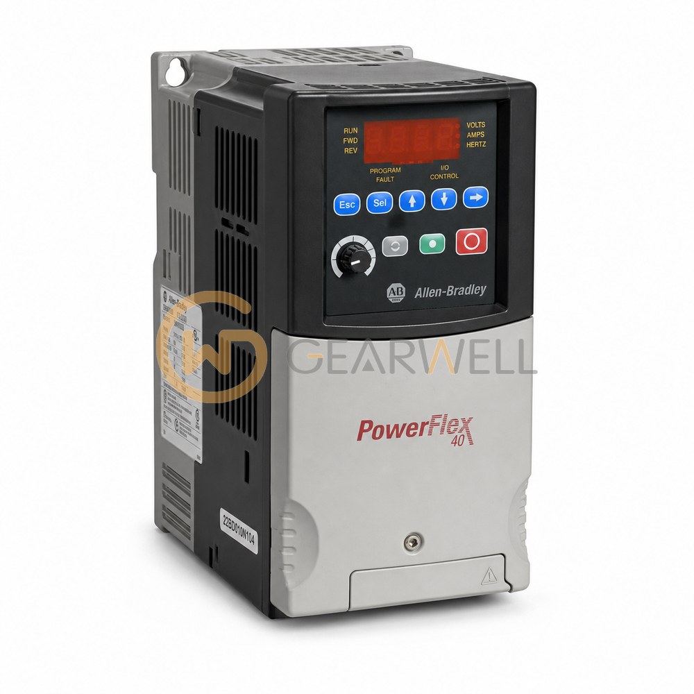 Allen-Bradley 22B-D010N104 PowerFlex 40 4 kW AC Drive