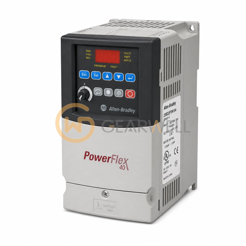 Allen-Bradley 22B-D2P3N104 PowerFlex 40 0.75 kW AC Drive