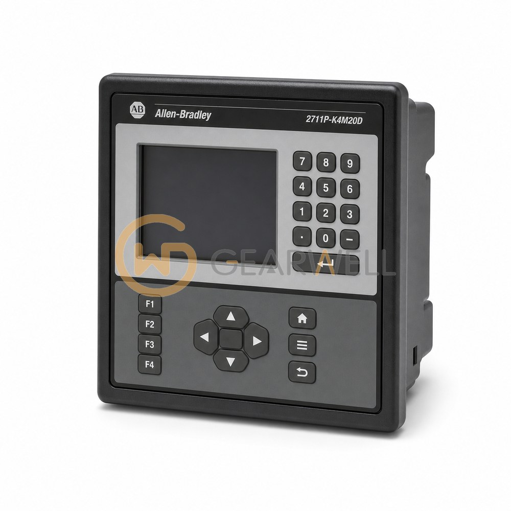 Allen-Bradley 2711P-K4M20D PanelView Plus 400 3.8-inch Grayscale Keypad HMI