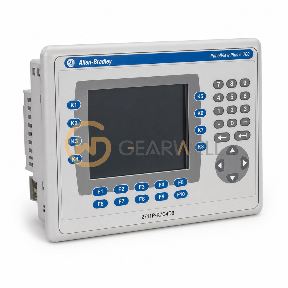 Allen-Bradley 2711P-K7C4D8 PanelView Plus 6 700 6.5-inch Keypad HMI