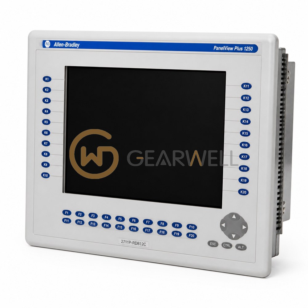 Allen-Bradley 2711P-RDB12C PanelView Plus 1250 12.1-inch Keypad/Touch Display Module