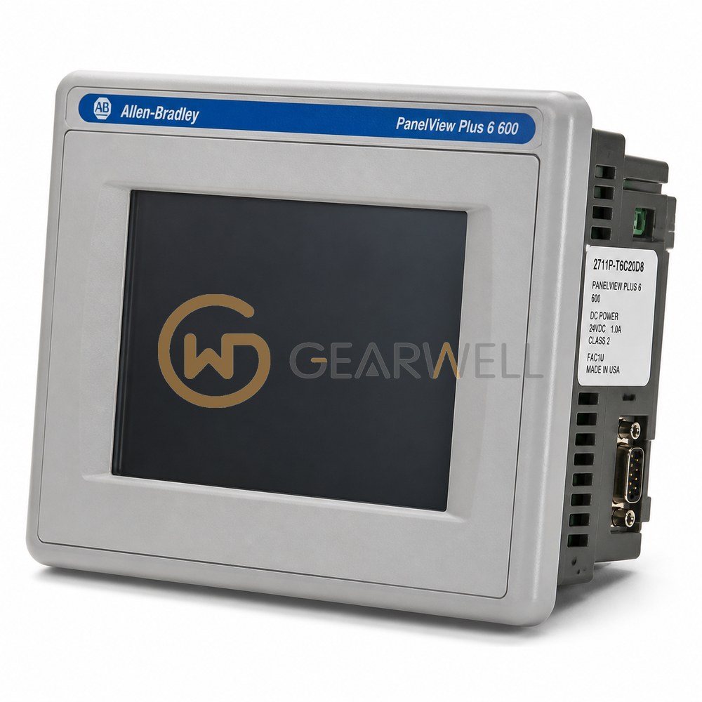 Allen-Bradley 2711P-T6C20D8 PanelView Plus 6 600 5.7-inch Touchscreen HMI