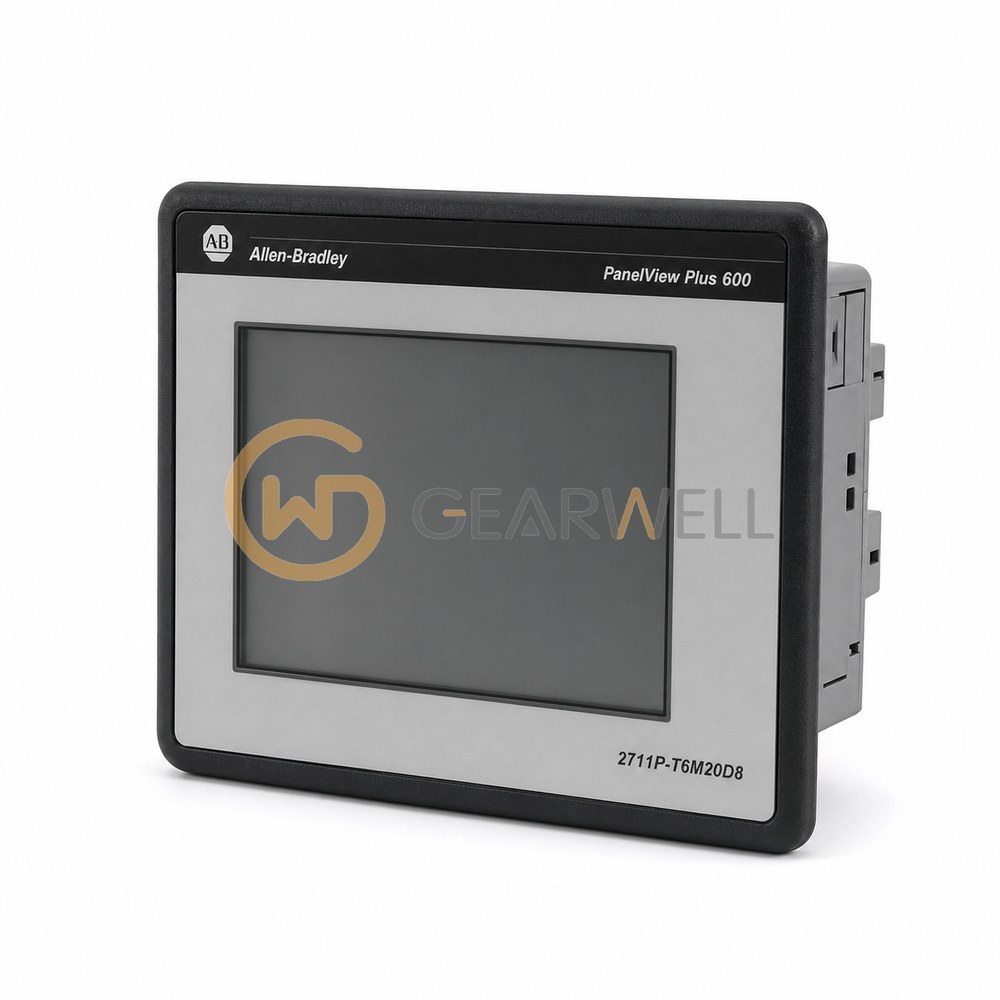 Allen-Bradley 2711P-T6M20D8 PanelView Plus 6 600 5.7-inch Grayscale Touchscreen HMI