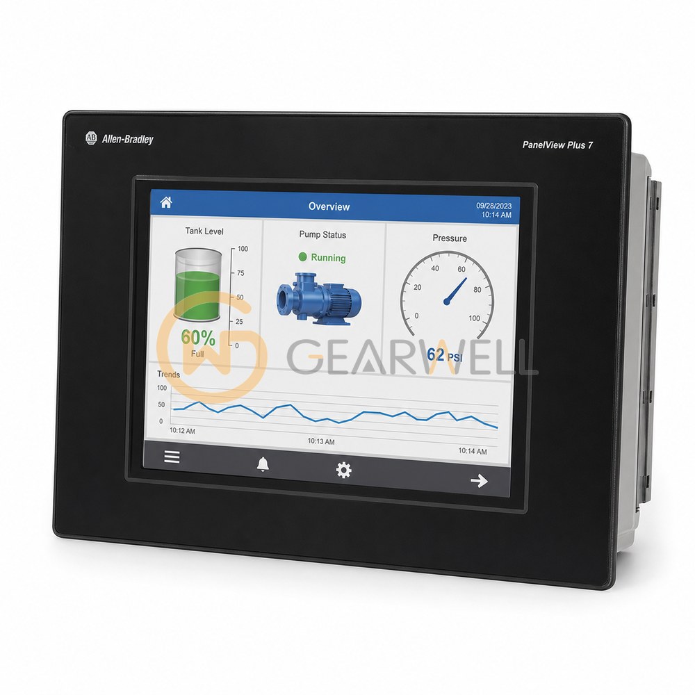 Allen-Bradley 2711P-T7C21D8S PanelView Plus 7 Standard 6.5-inch Touchscreen HMI