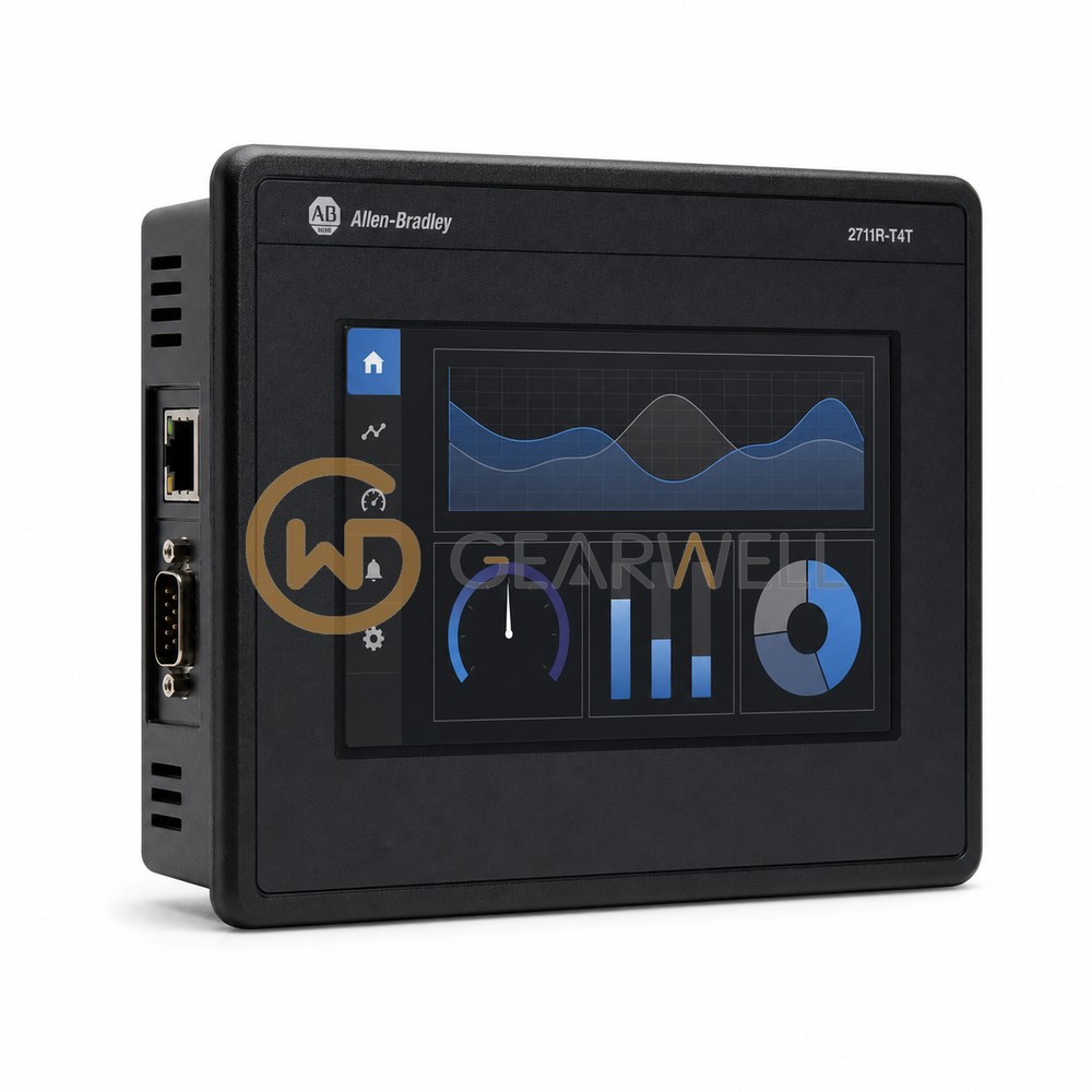 Allen-Bradley 2711R-T4T PanelView 800 4.3-inch Touch and Function-Key HMI