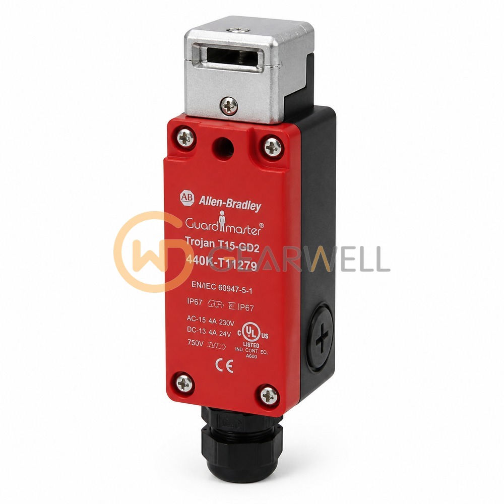 Allen-Bradley 440K-T11279 Guardmaster Trojan T15 Tongue Interlock Safety Switch