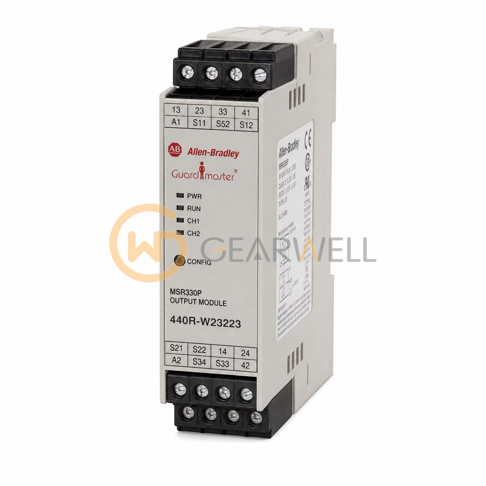 Allen-Bradley 440R-W23223 Guardmaster MSR330P Group 3 Safety Relay