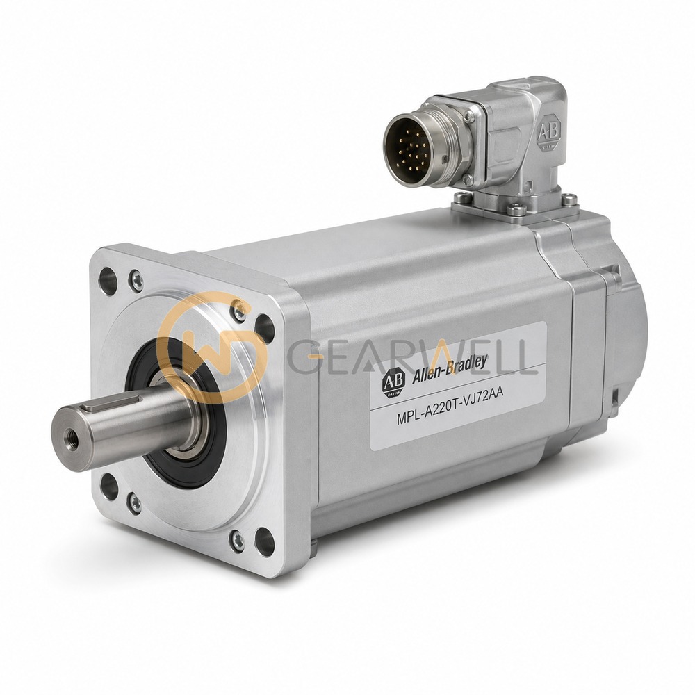 Allen-Bradley MPL-A220T-VJ72AA MP-Series MPL Low-Inertia Brushless Servo Motor
