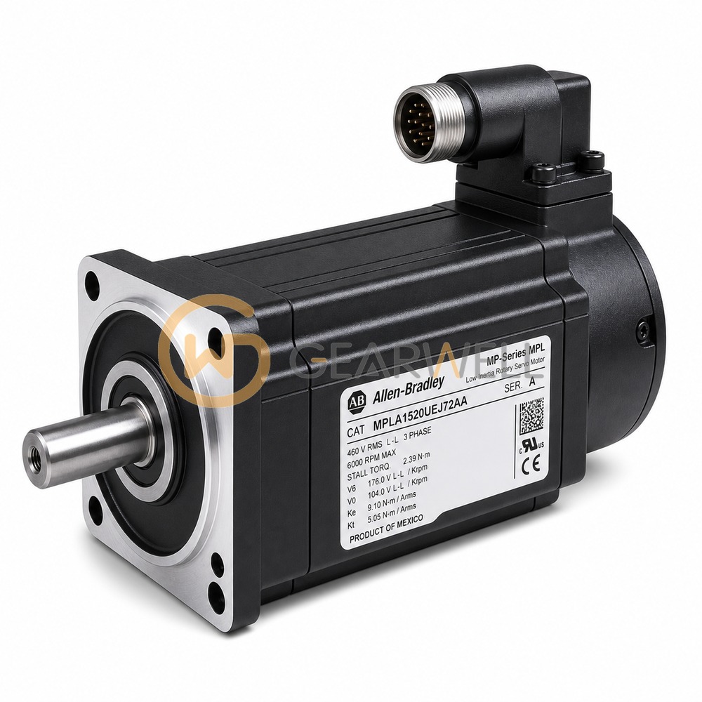 Allen-Bradley MPLA1520UEJ72AA MP-Series Low-Inertia Brushless Servo Motor