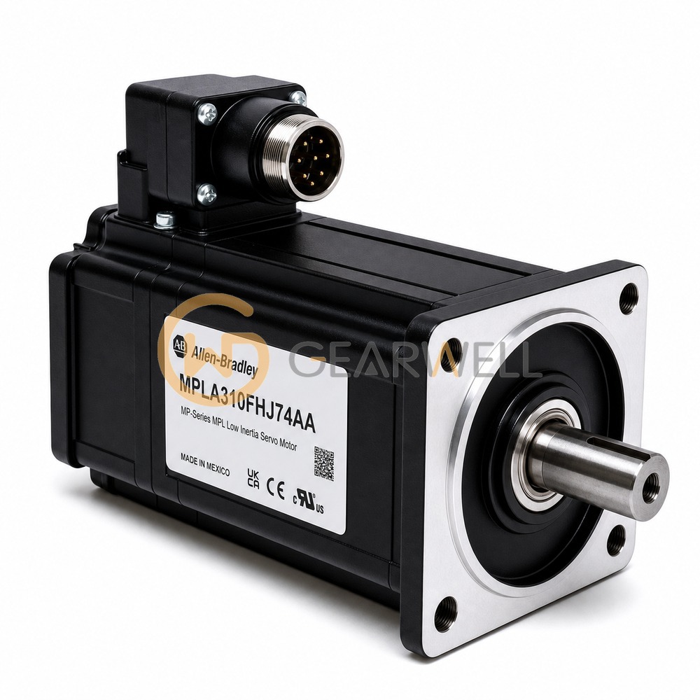 Allen-Bradley MPLA310FHJ74AA MP-Series MPL Low-Inertia Brushless Servo Motor