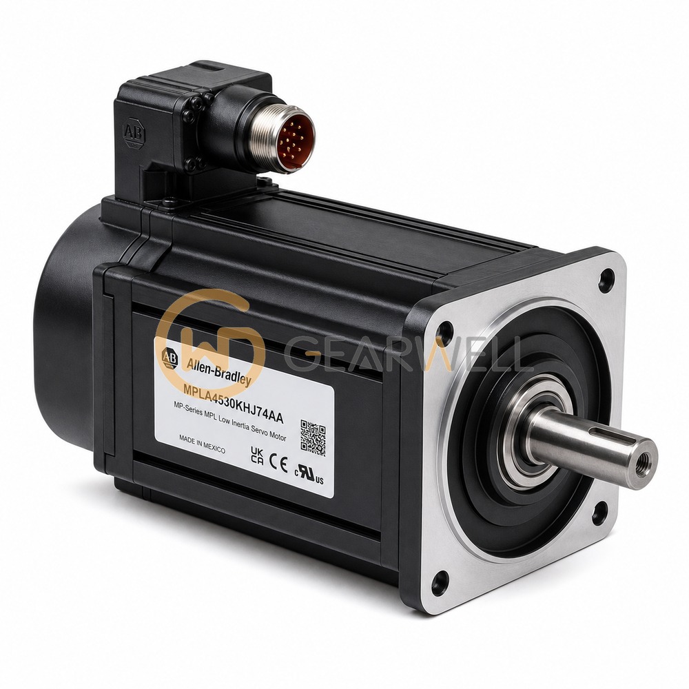 Allen-Bradley MPLA4530KHJ74AA MP-Series MPL Low-Inertia Servo Motor