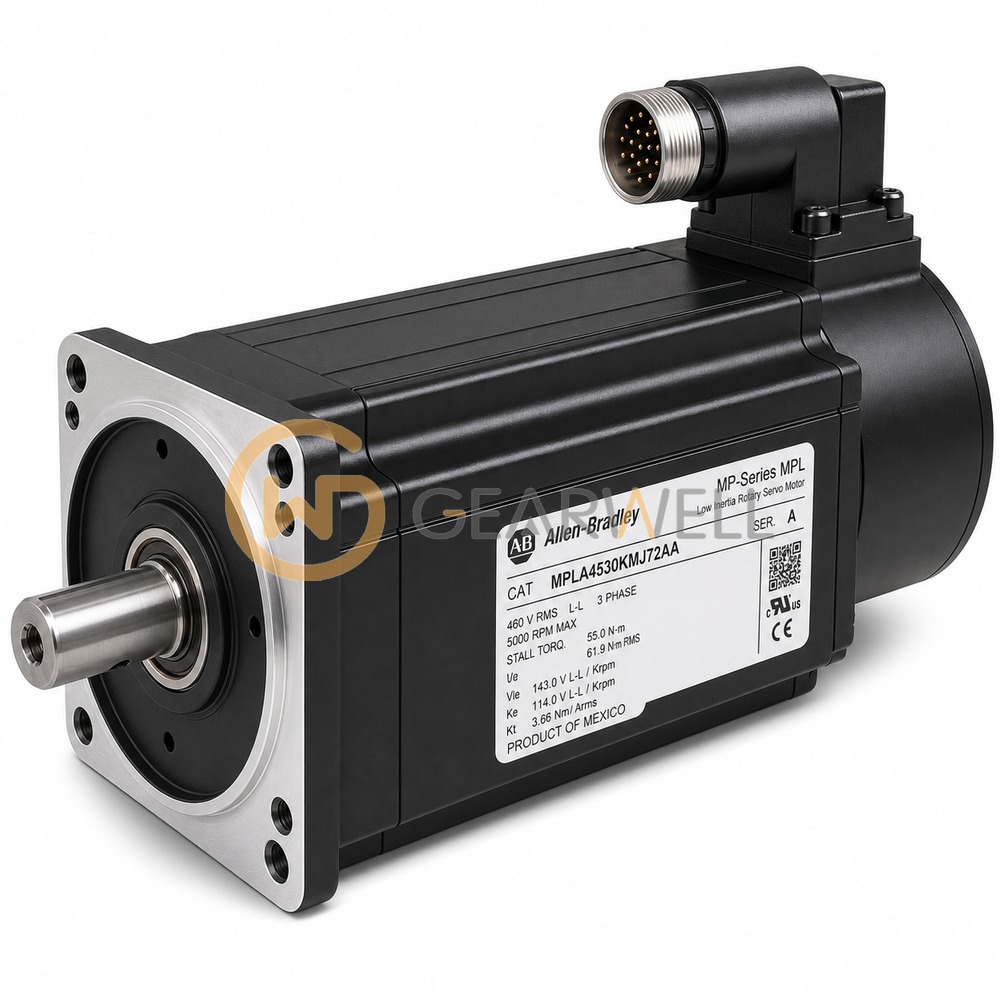 Allen-Bradley MPLA4530KMJ72AA MP-Series Low-Inertia Brushless Servo Motor