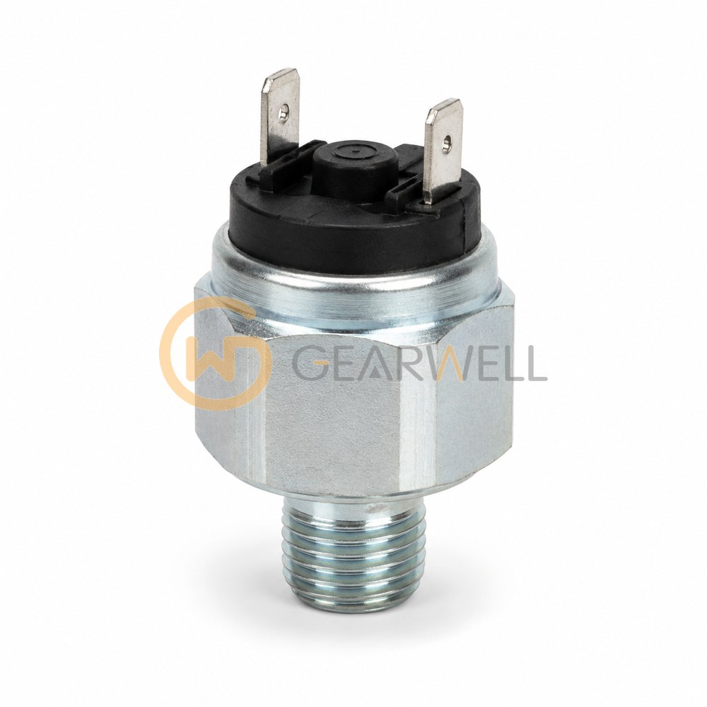 SUCO 0166-40803-1-031 NC Pressure Switch, 1–10 bar, G1/4, NBR