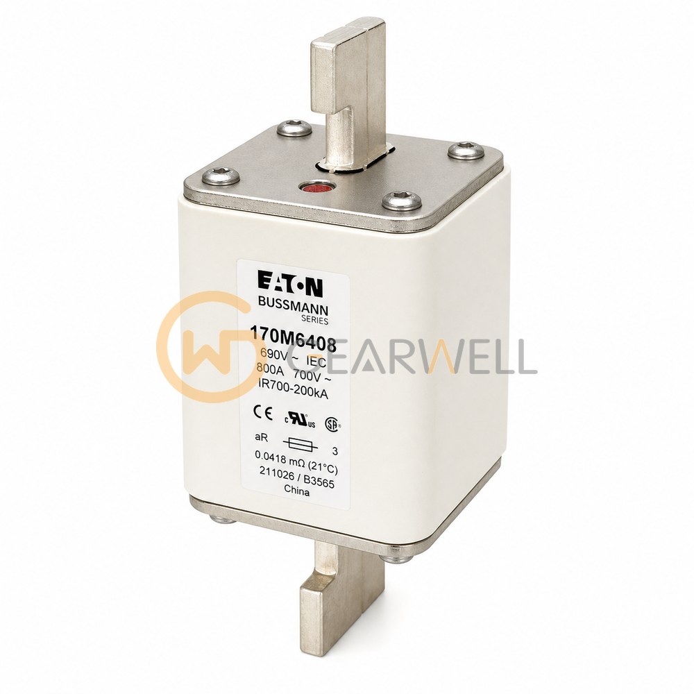 BUSSMANN 170M6408 500 A 690 V AC aR High-Speed Fuse