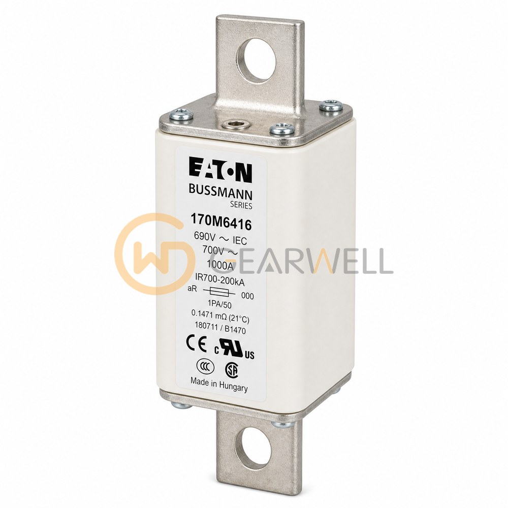 BUSSMANN 170M6416 1250 A 690 V AC aR High-Speed Fuse