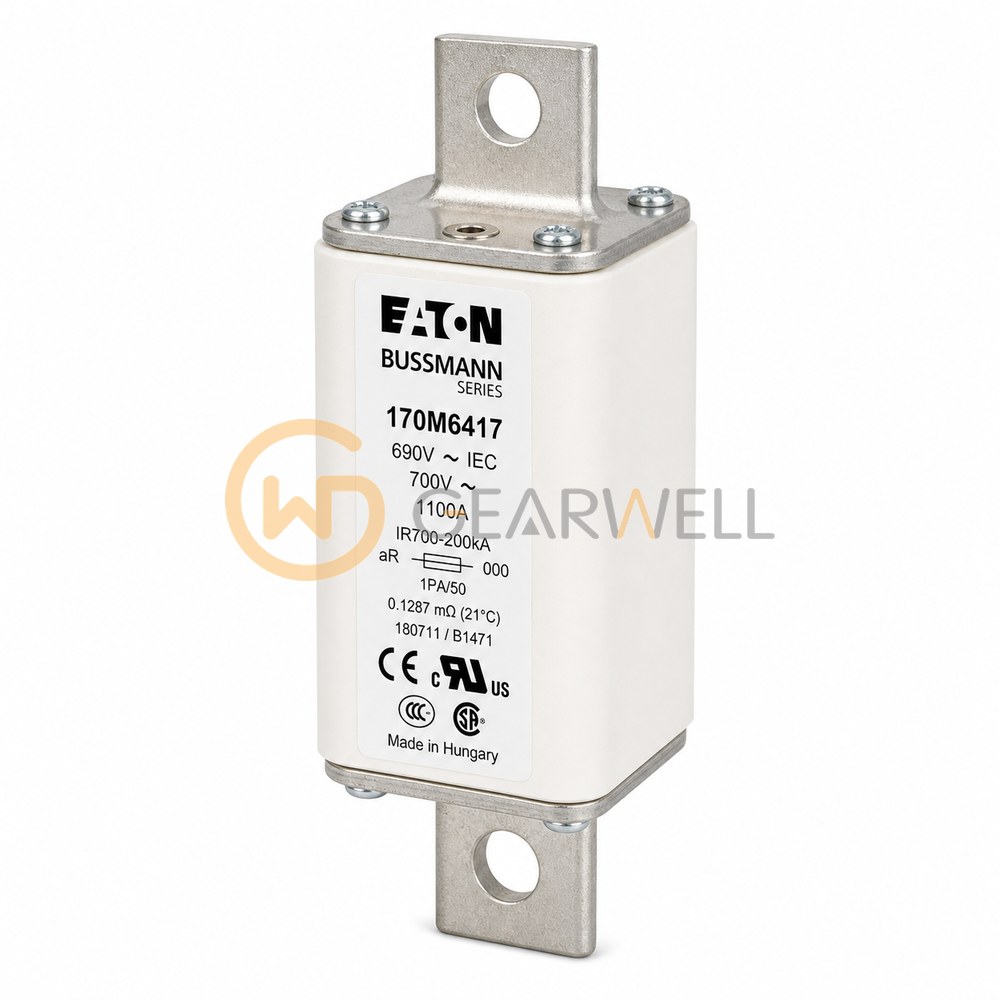 BUSSMANN 170M6417 1400 A 690 V AC aR High-Speed Fuse