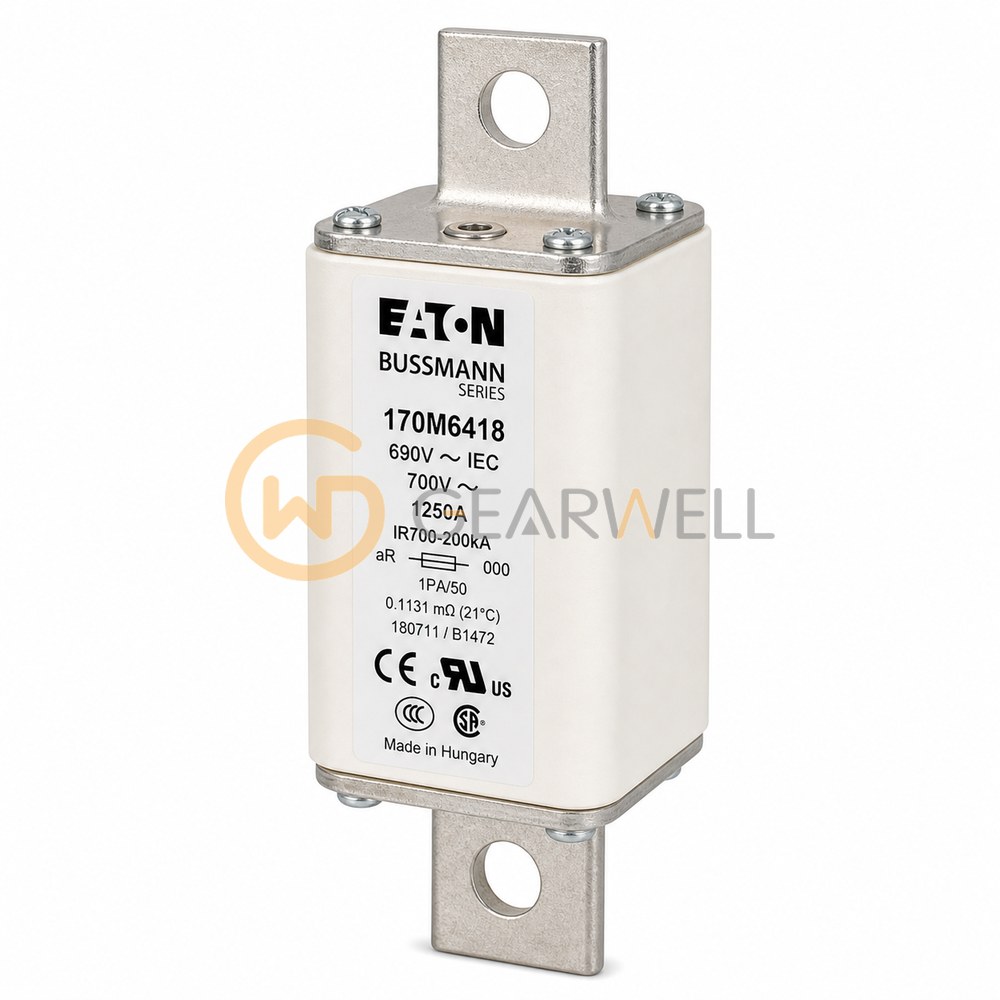 BUSSMANN 170M6418 1500 A 690 V AC aR High-Speed Fuse