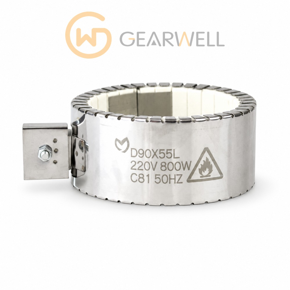 Custom Ceramic Band Heater for Injection Molding Machines