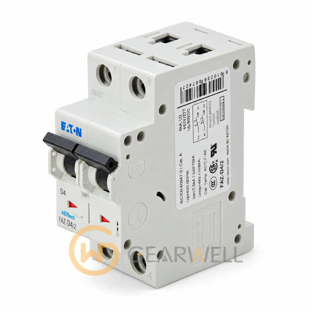 EATON FAZ-D4/2 Two-Pole Miniature Circuit Breaker