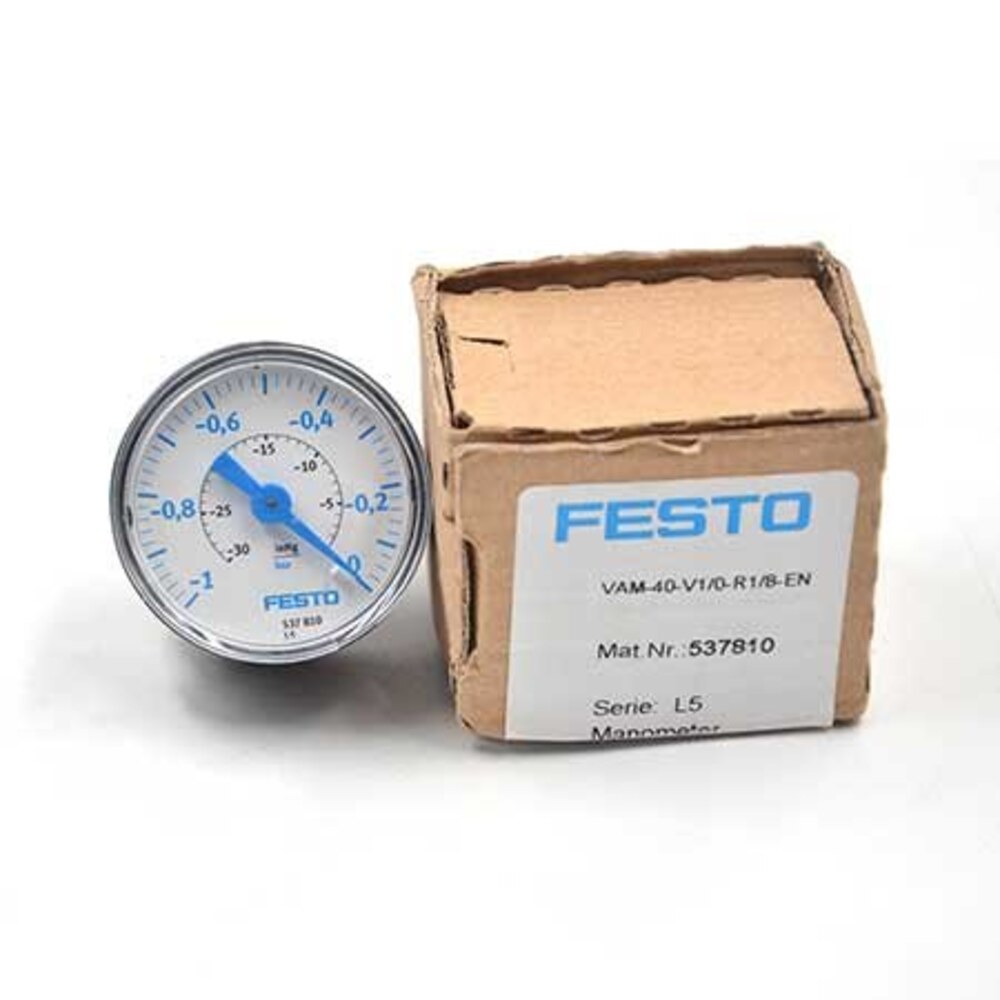 FESTO VAM-40-V1/0-R1/8-EN Pressure Gauge