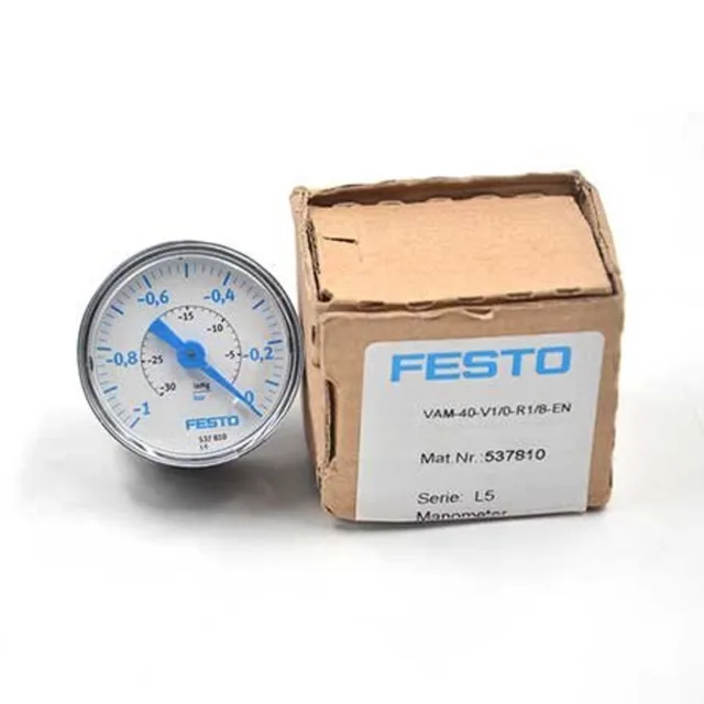 FESTO VAM-40-V1/0-R1/8-EN Pressure Gauge